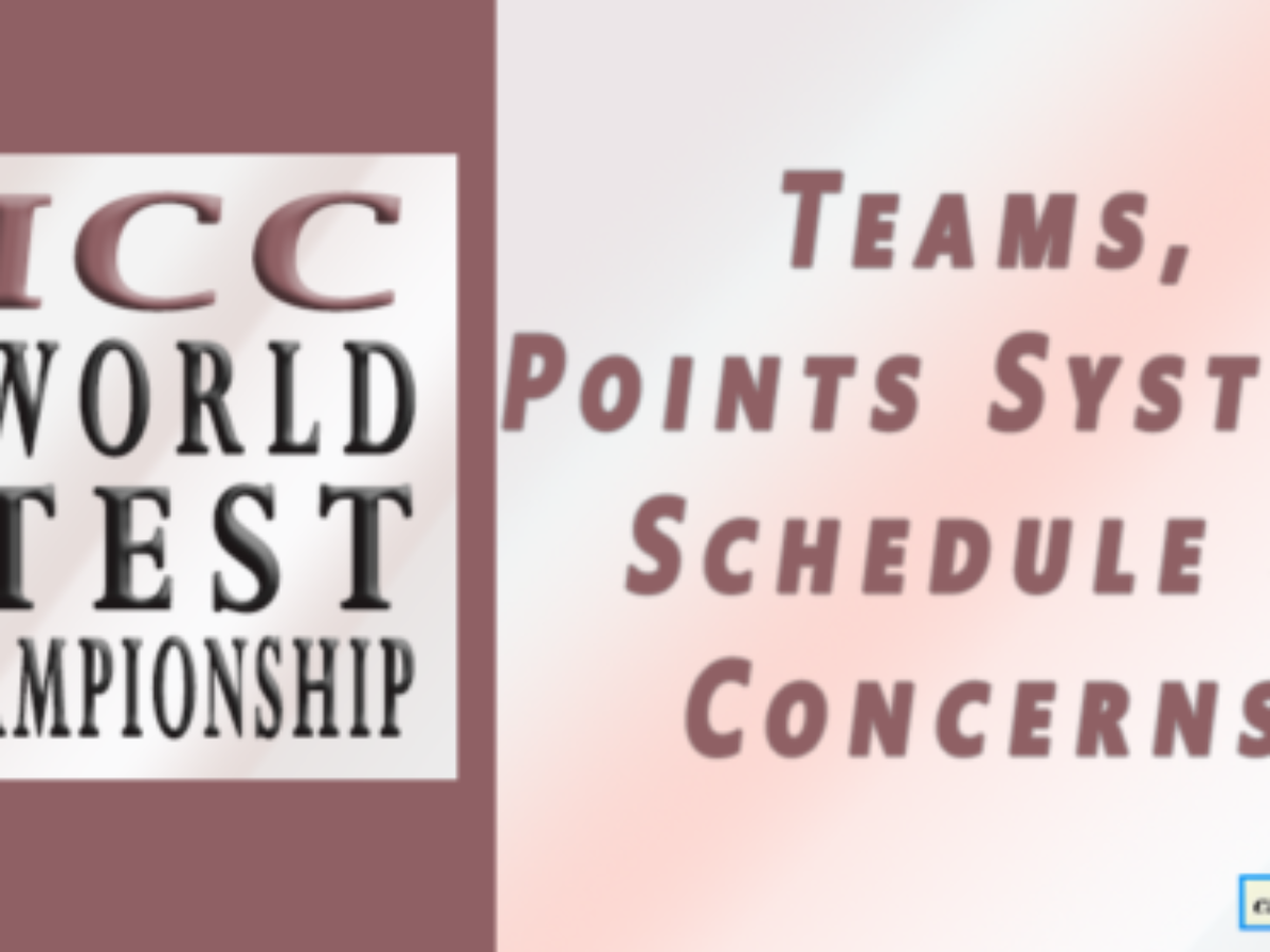 2019 2021 Icc World Test Championship Points System All Teams